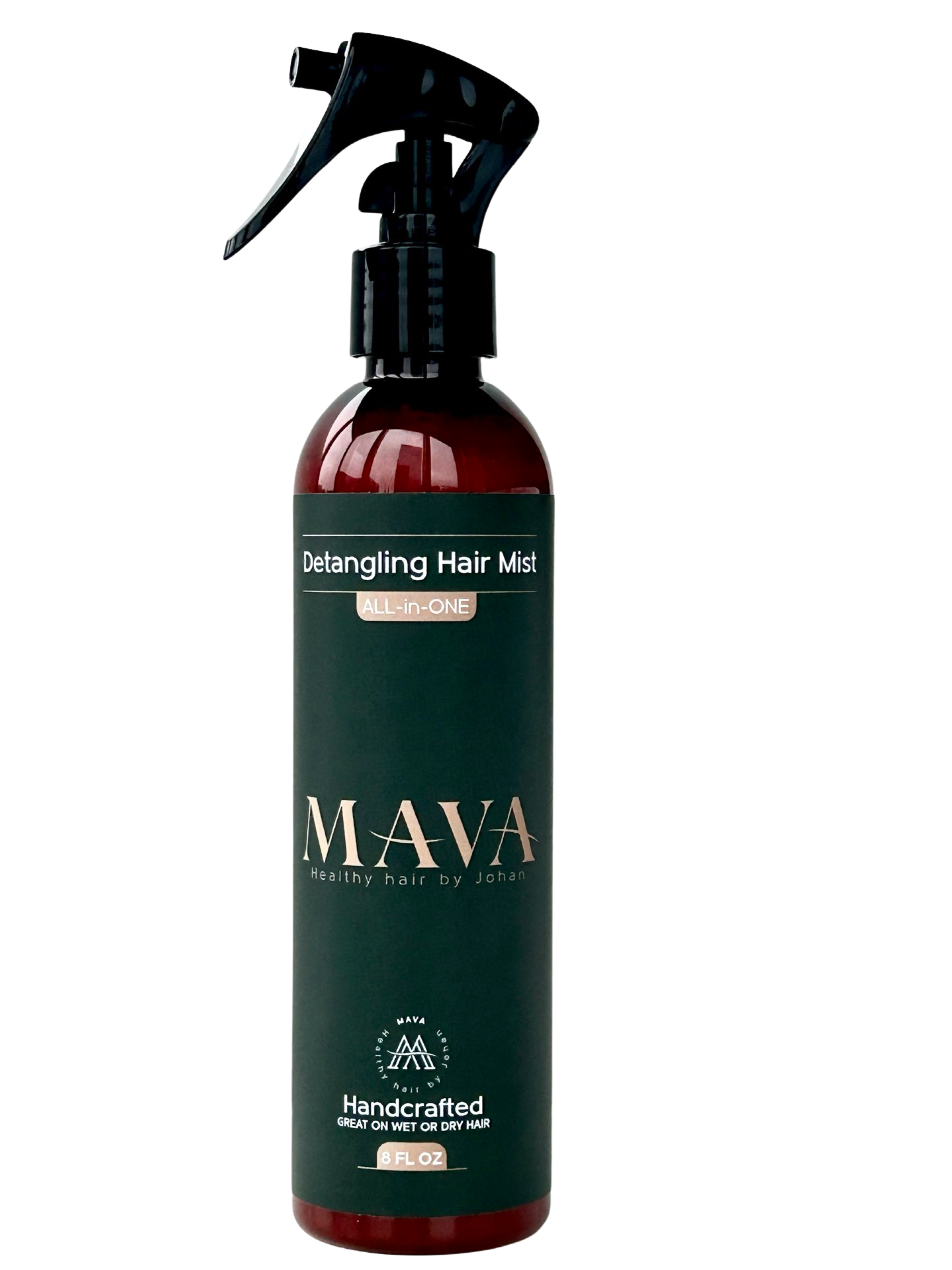 Mava Anti-Frizz Allinone Hair Mist, Detangles, Conditions & Smooths, A Curl Enhancer & Heat Protectant.