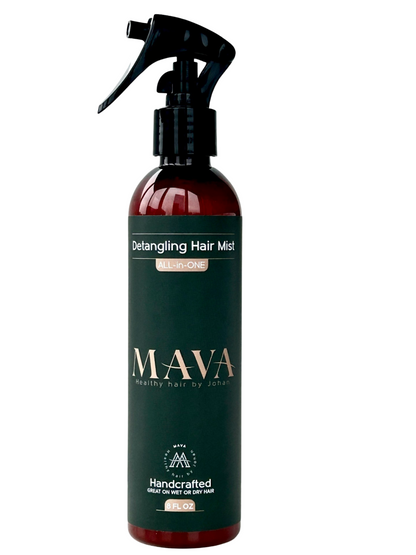 Mava - Detangling Hair Mist, Natural ALL-in-ONE leave-in conditioner