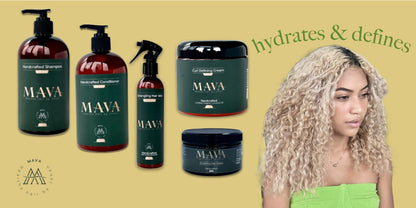 MAVA-Curl Defining Cream with Organic Coconut Oil