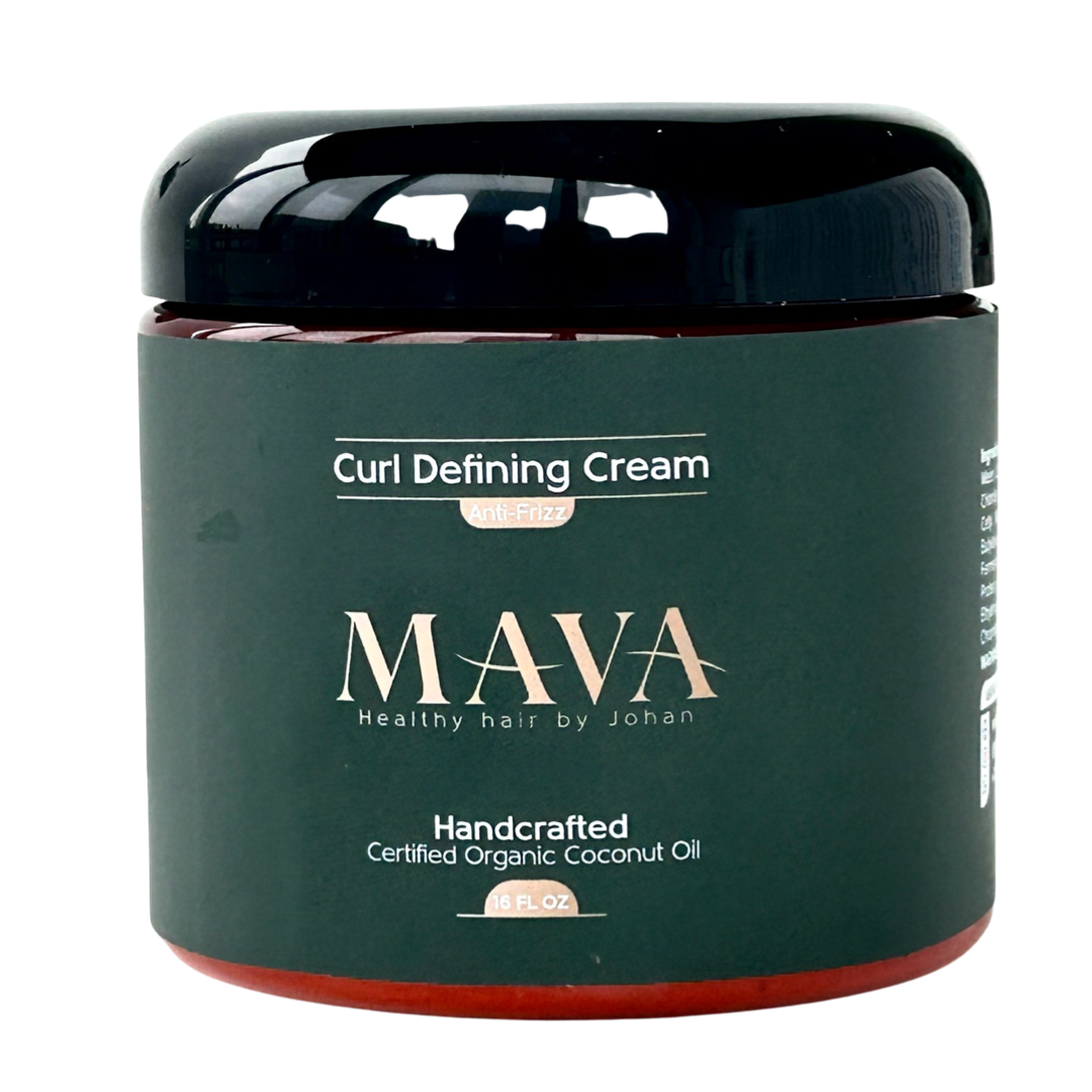 MAVA-Curl Defining Cream with Organic Coconut Oil