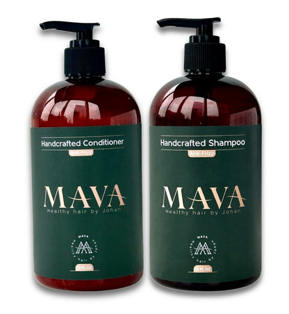 Mava Anti-Frizz Shampoo & Conditioner Set